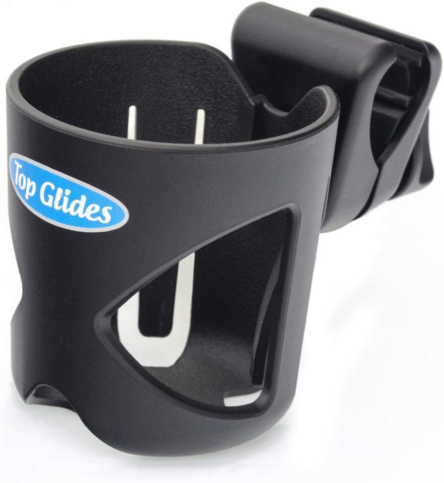 Top Glides Clamp-On Cup Holder