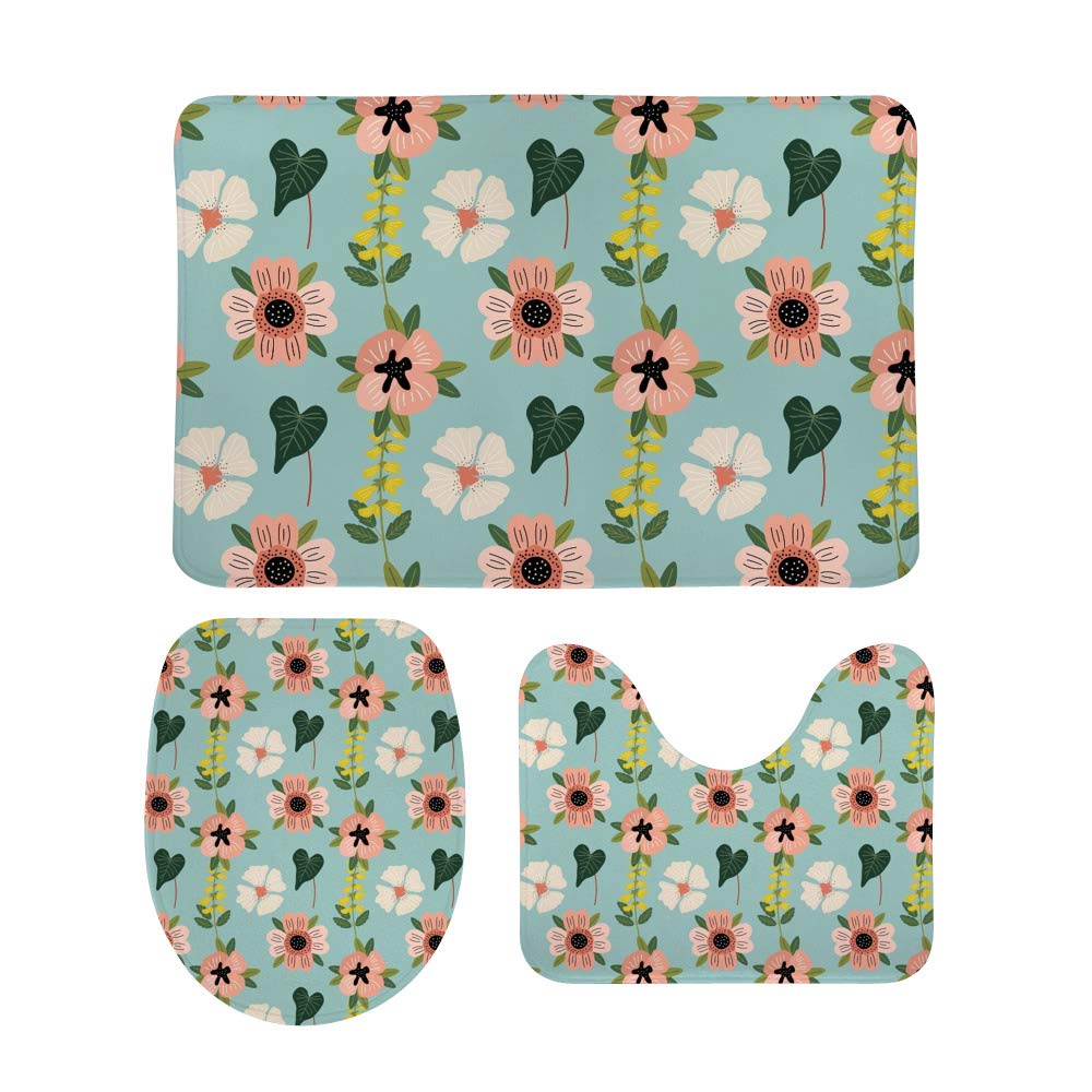 Tapis de contour en forme de U CHEHONG pour une salle de bain chaleureuse et moderne