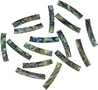 Vista 7 de Dopro Guitarra Roseta Nueva Zelanda Abalón Tiras Curvas Guitarra Soundhole Dimensión 4.921 in* 0.118 in*0.059 in