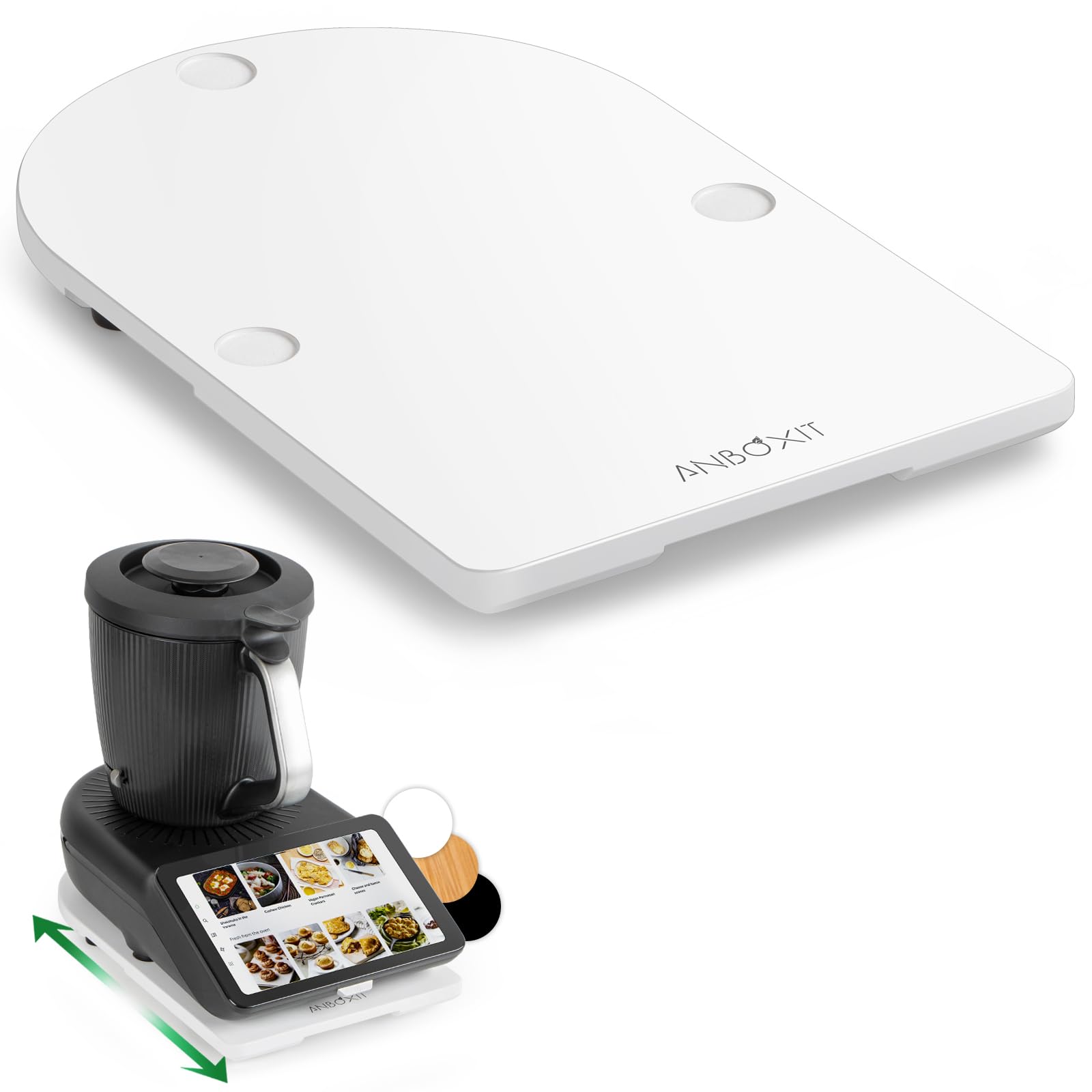 ANBOXIT Slider Board for Thermomix TM7, Sliding Tray for Thermomix