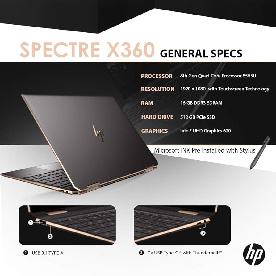 Windowsノート本体 1. HP Spectre x360 13 i7-8565 16Gb 1Tb 61G5zSPsUfL._UF894,1000_QL80_.jpg