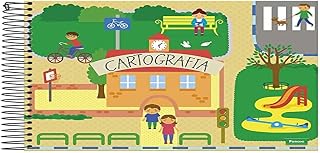 Caderno Cartografia Cd 96 Folhas S/S, Grande, Foroni - SORTIDO,Multicolor,30.8918-4