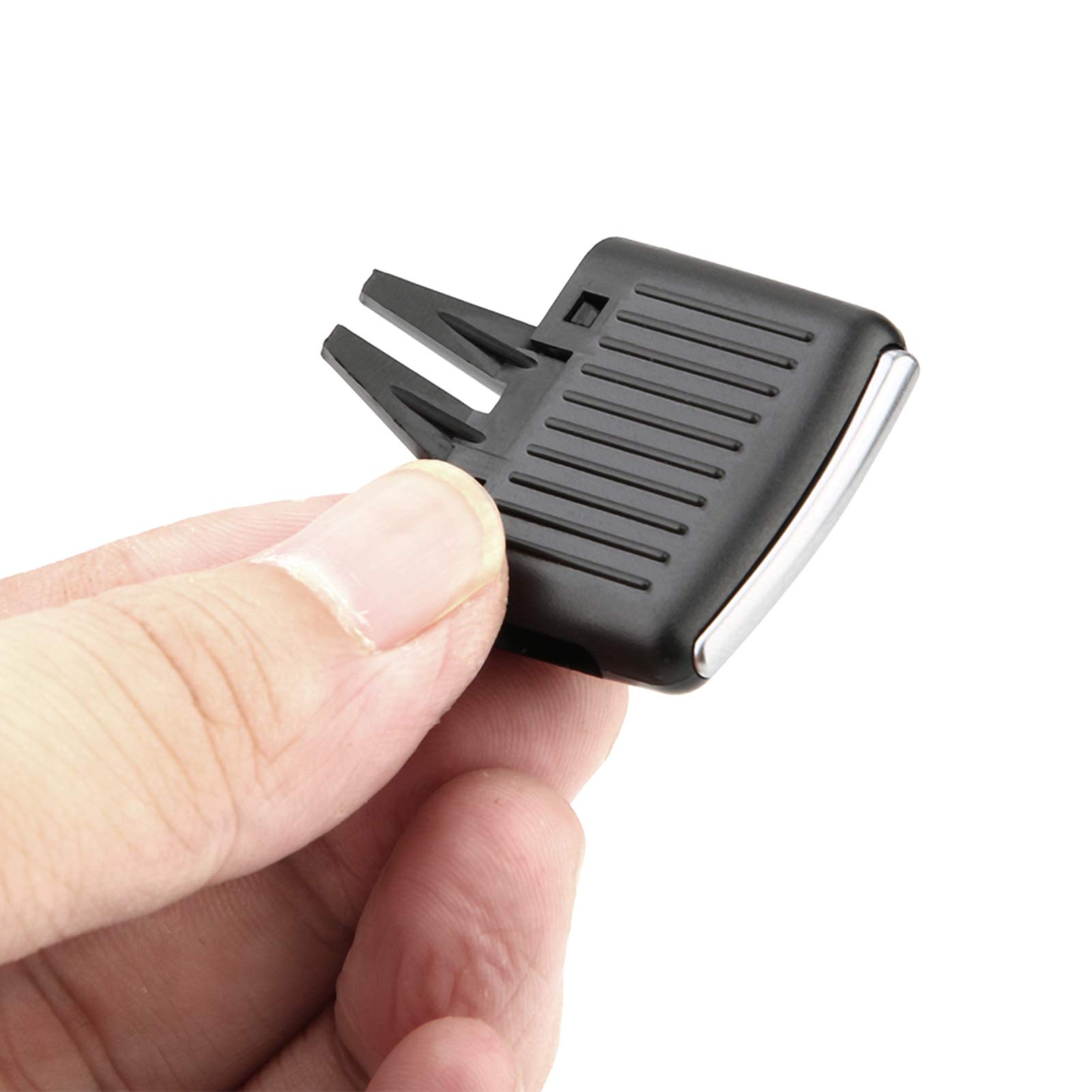 Qiilu Pestaña de Repuesto para ventilación de Aire Acondicionado, Kit de reparación de Clip de pestaña de Salida de ventilación Delantera para Coche para Sagita
