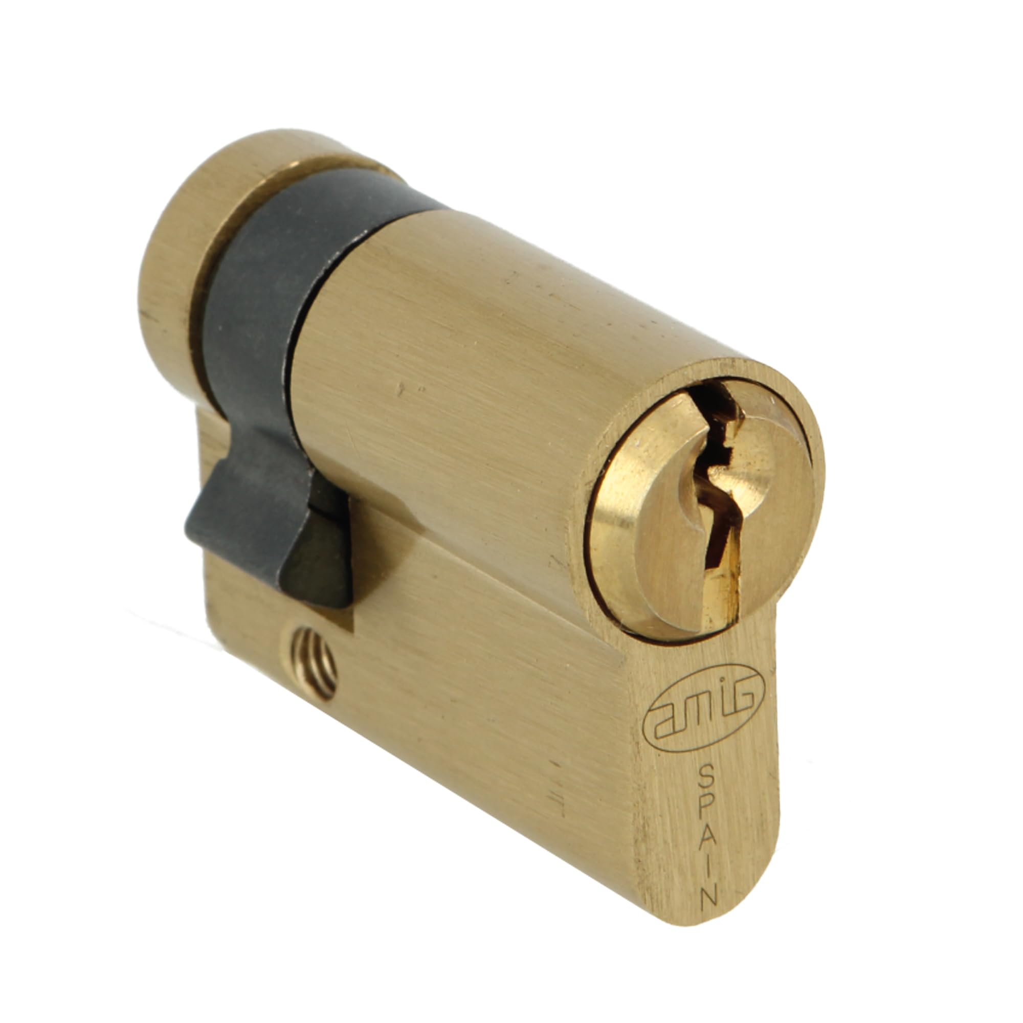 Amig, Lock Cylinder, Size: 40 mm (30-10), 6 Pins, Anti-Pick and Anti-Bumping System, Anti-Drill Pins, Includes 3 Keys