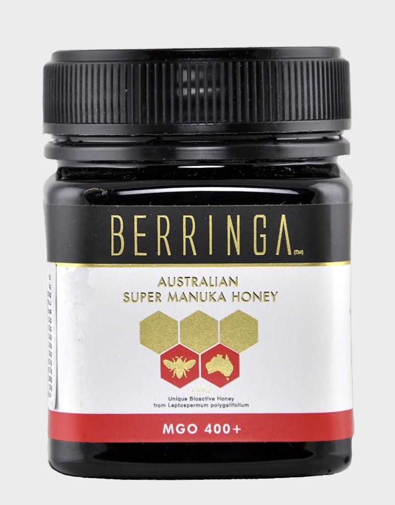SUPER MANUKA MIEL ACTIVE MGO 400+ - 250 Gramos - Un efecto prebiótico que ayuda a mantener un sistema digestivo saludable y puede ayudar a promover bacterias beneficiosas