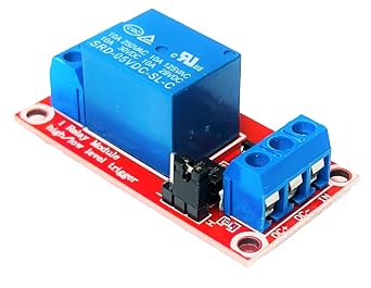 3pcs Relay Module for Arduino, ESP32, ESP8266, Raspberry Pi, 1 Channel, 5V, High/Low Level Trigger