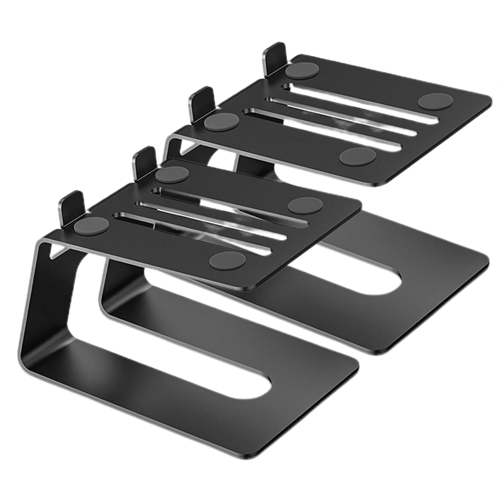 Supporti per monitor da studio, 2 supporti per altoparlanti da scrivania