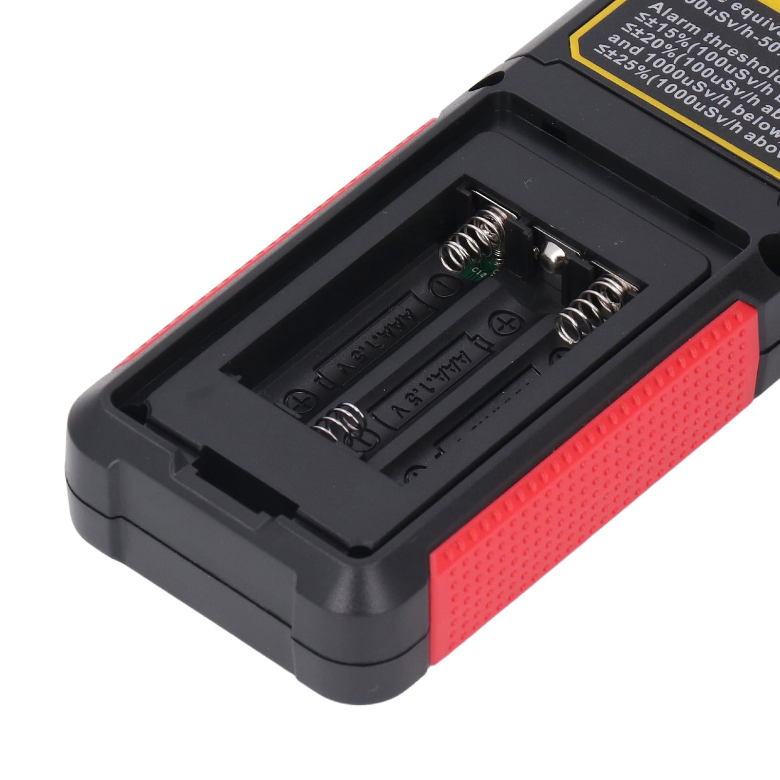 HT629 Detector de Radiación Nuclear Portátil Monitor Medidor Alta Sensibilidad 0.00μSv/h‑50000μSv/h Alarma de Luz Sonora Bajo Consumo de Energía para Inspecciones de Oficinas en