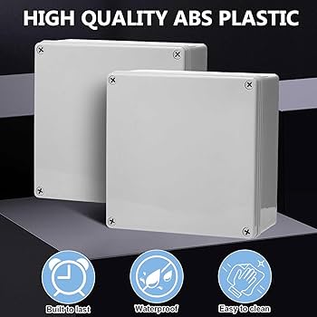 Kanayu Conduit Box Electrical Junction Box Plastic Dustproof