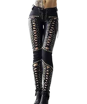 アバンチュウム Heart studs pocket lace up pants JAG5372_ZP8628902Z-