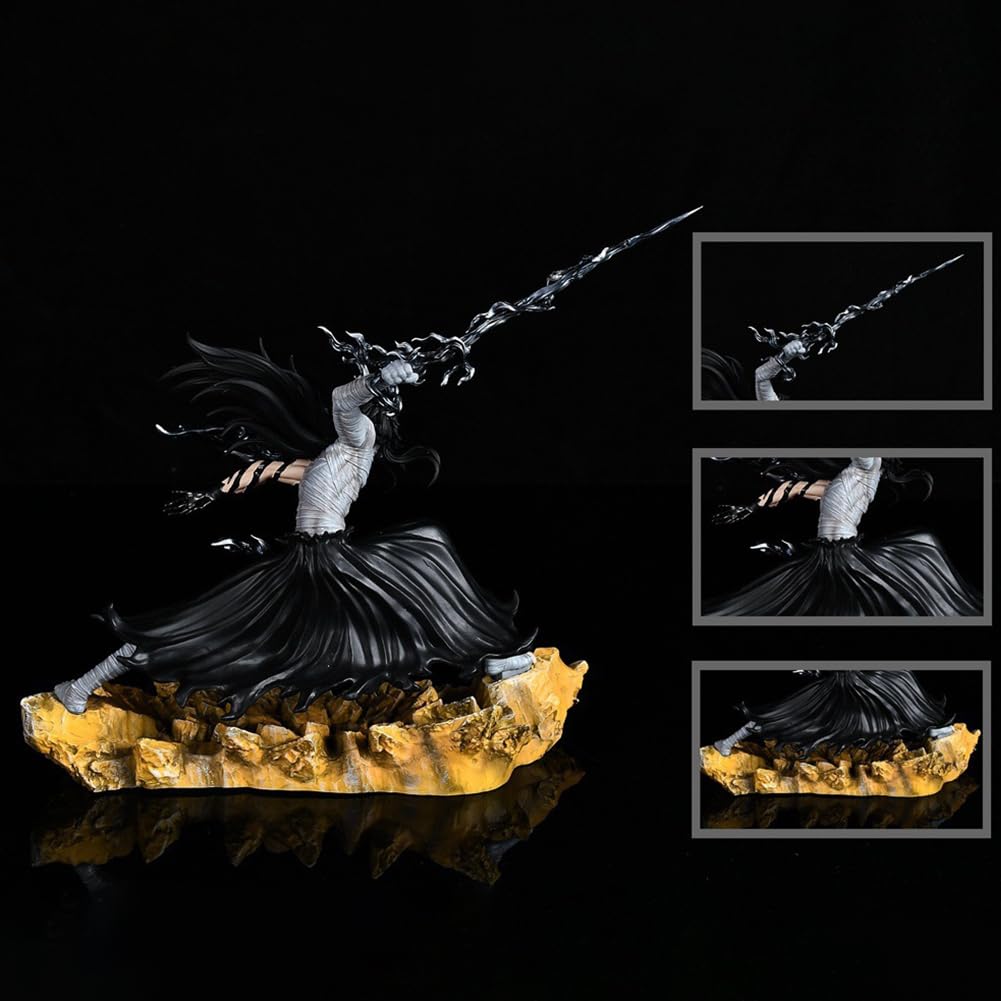 Anime Kurosaki Ichigo Figur Statue Mugetsu Ichigo Actionfigur PVC Modell Desktop Dekoration Sammlerstücke Figurine 28cm