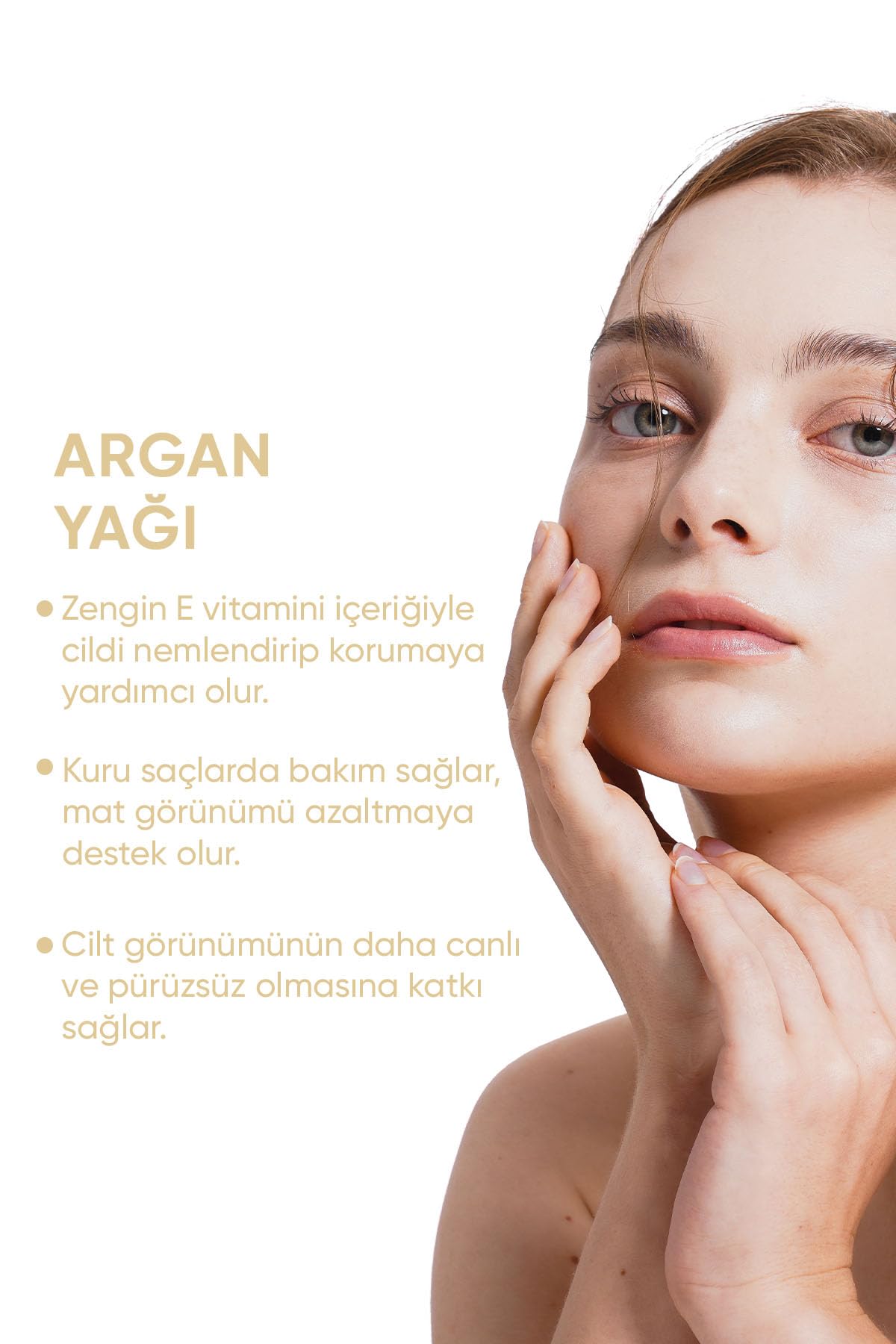 Argan Yağı%100 Saf - Yoğun Nemlendirici, Derin onarım, Işıltılı Güzellik Serum 20 Ml