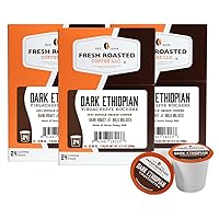 Vista 103 de Fresh Roasted Coffee, Tarrazu de Costa Rica, tostado medio, 24 cápsulas para cafeteras K Cup