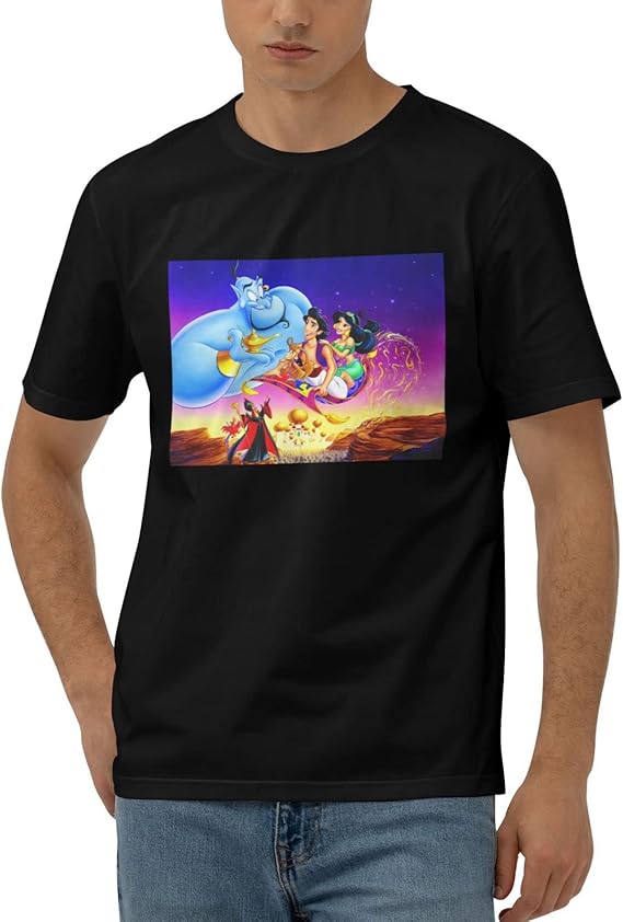 Amazon Co Jp メンズ Tシャツ アラジン ジーニー4 半袖 綿100 夏服 大きい サイズ カジュアル ハイクオリティー Tシャツ ゆったり サマー メンズ 半袖 トップス クルーネック 五分袖 カットソー ファッション Amazon Co Jp メンズ Tシャツ アラジン ジーニー4 半袖 綿100 夏服 大きい サイズ カジュアル ハイクオリティー Tシャツ ゆったり サマー メンズ 半袖 トップス クルーネック 五分袖 カットソー ファッション