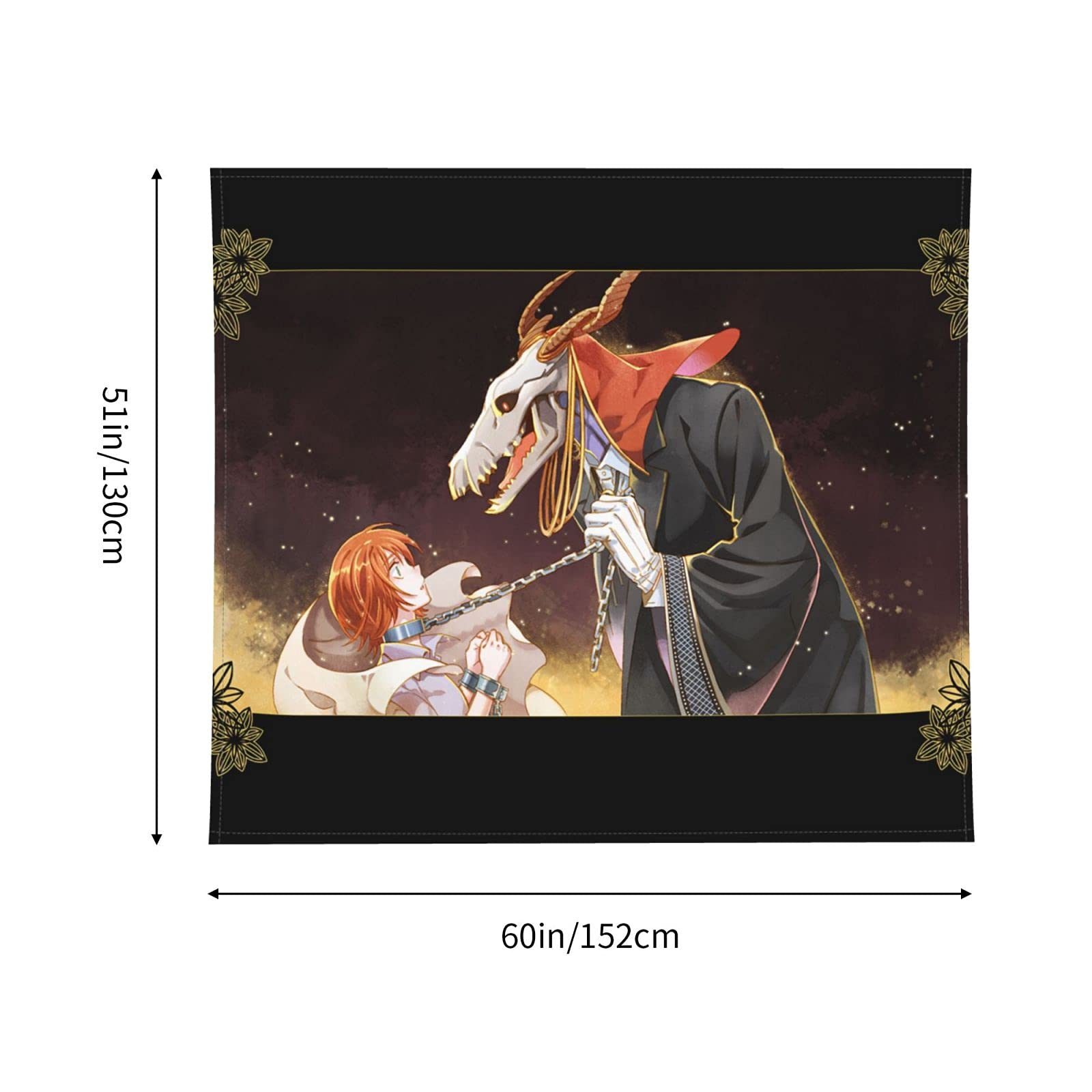 Amazon.co.jp: 魔法使いの嫁 タペストリー アニメ、リビングルーム 