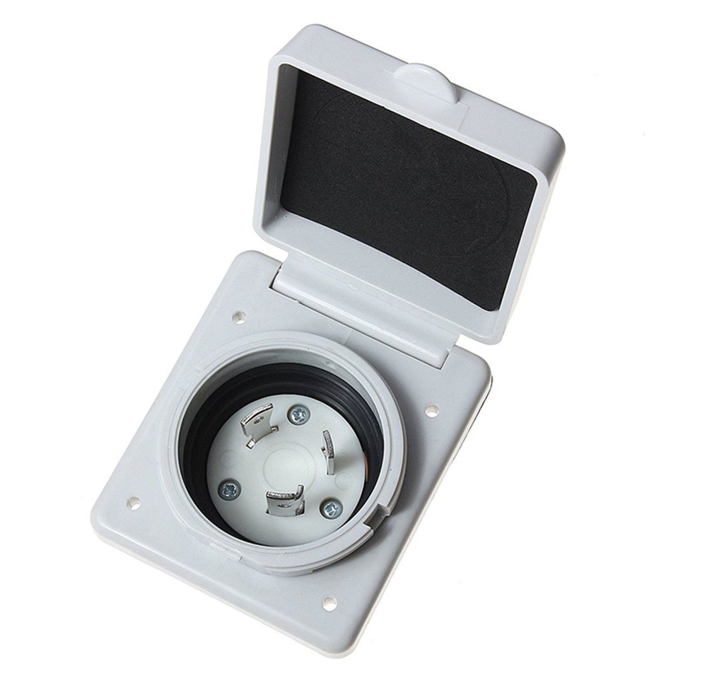 Buy Shore Power Inlet 125V 30 Amp RV Adapter Great Replacement for