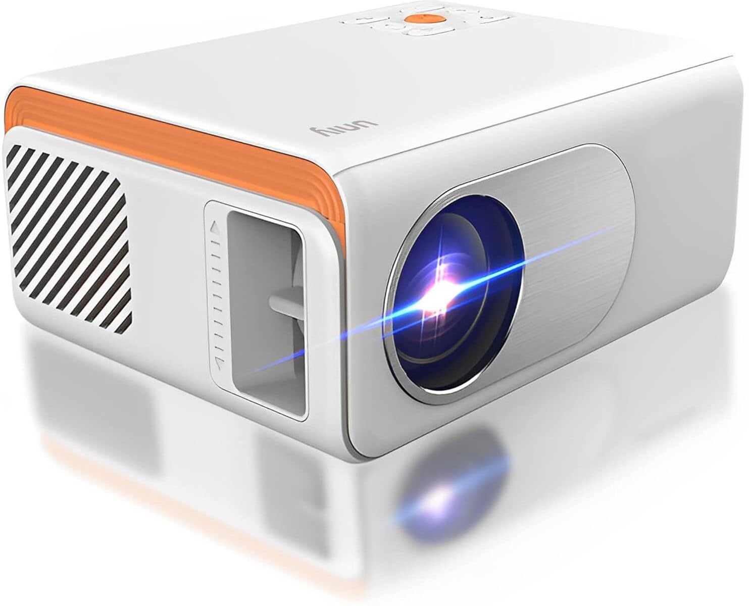 UNIY UY40|Portable LED Projector |Native (800x480) 1080P Support|2000 Lumens Brightness 150 ANSI|150" Max Screen| Home Cinema Compatible with 4K TV Stick, HDMI ,PC and USB (White) 1 year Warranty (B0BPHT9WY9) Amazon Price History, Amazon Price Tracker