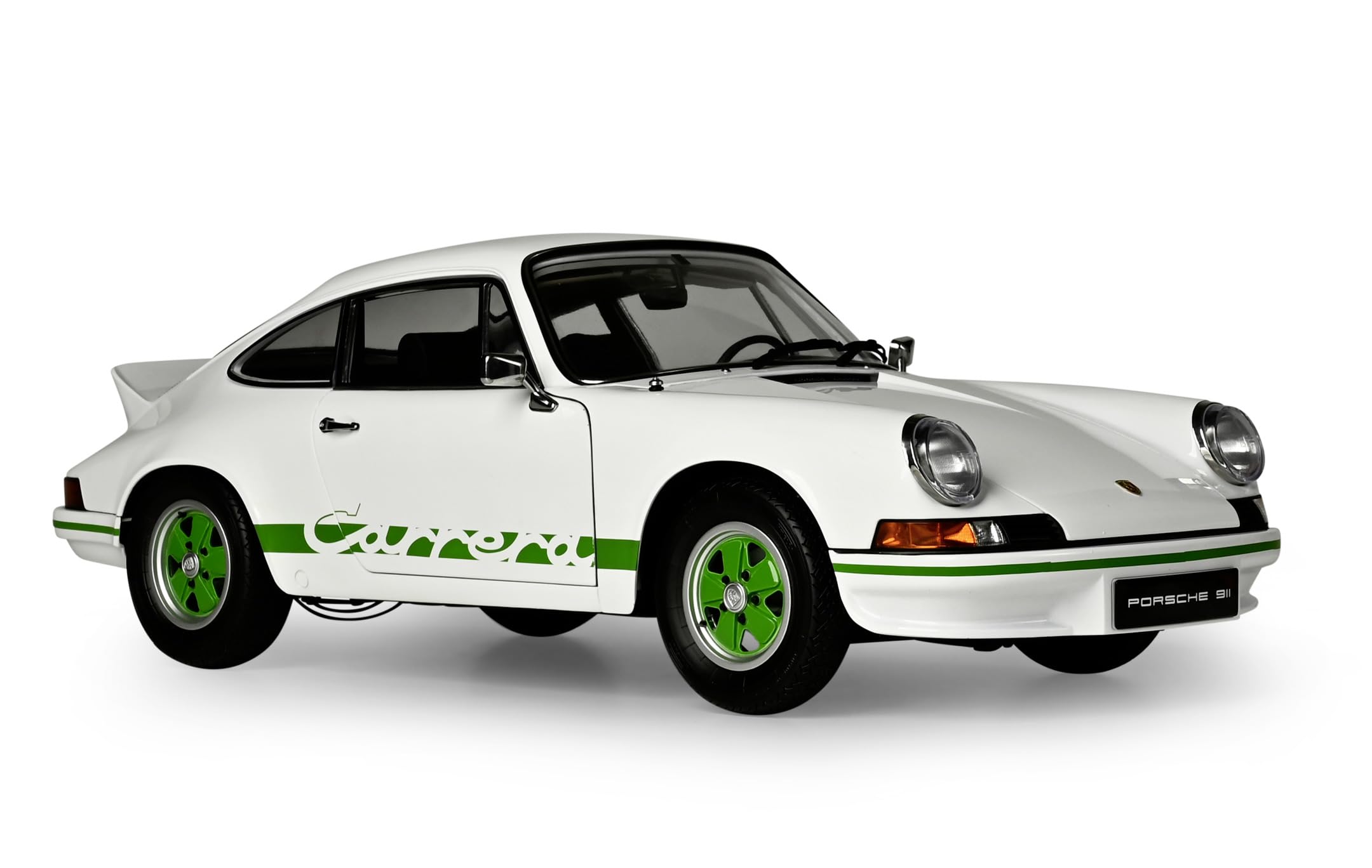 Kolekcje IXO 1:8 IXO Porsche 911 RS 2.7 Biały/Zielony - modelarstwo, modele, zestaw konstrukcyjny, zestaw modelarski, 713 części, zestaw do budowy samochodów