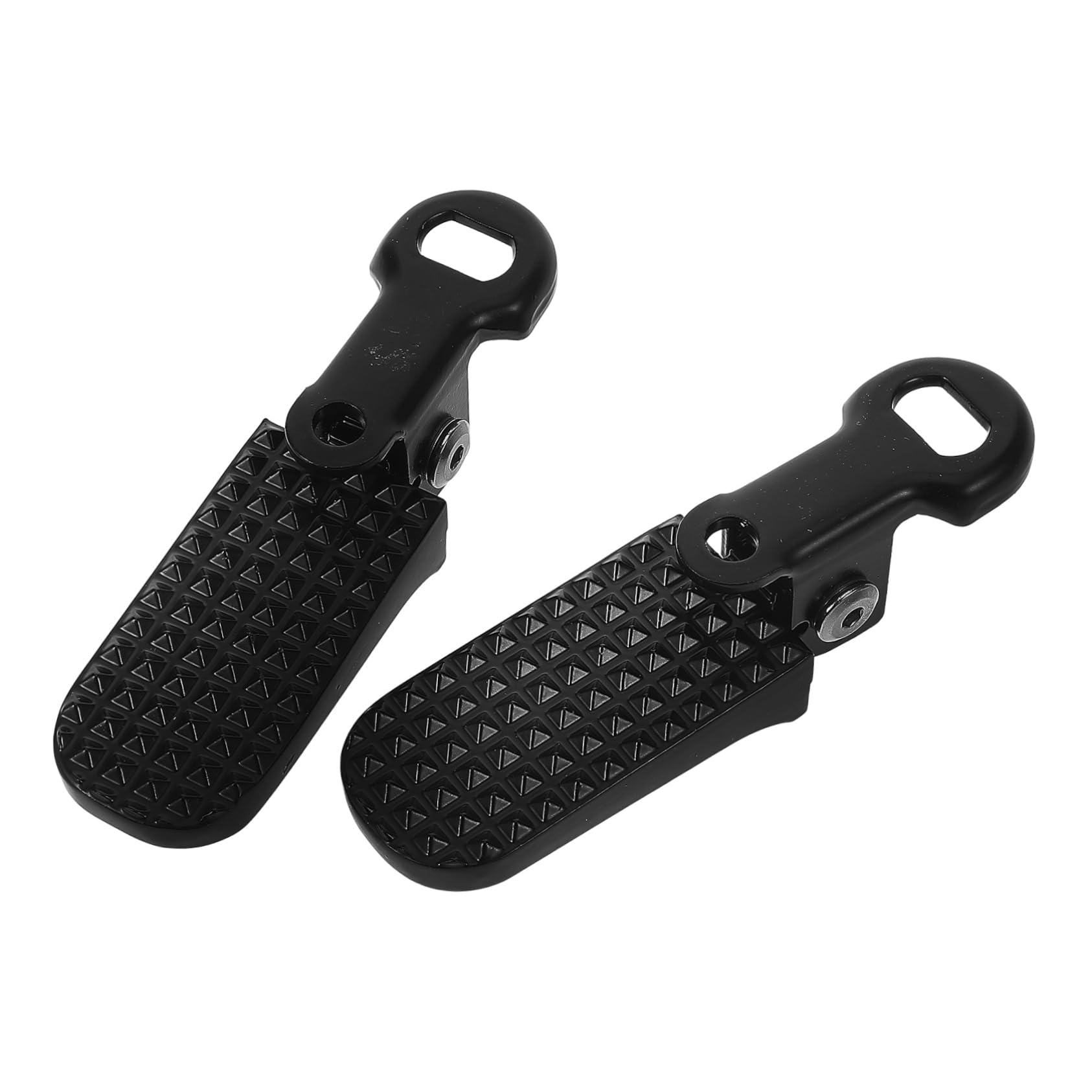 Milisten Electric Car Footrest Rear Folding Pedal Board Fit for Mountain Rear Footrest Anti-Slip Surface Replacement Pedals for Electric Car