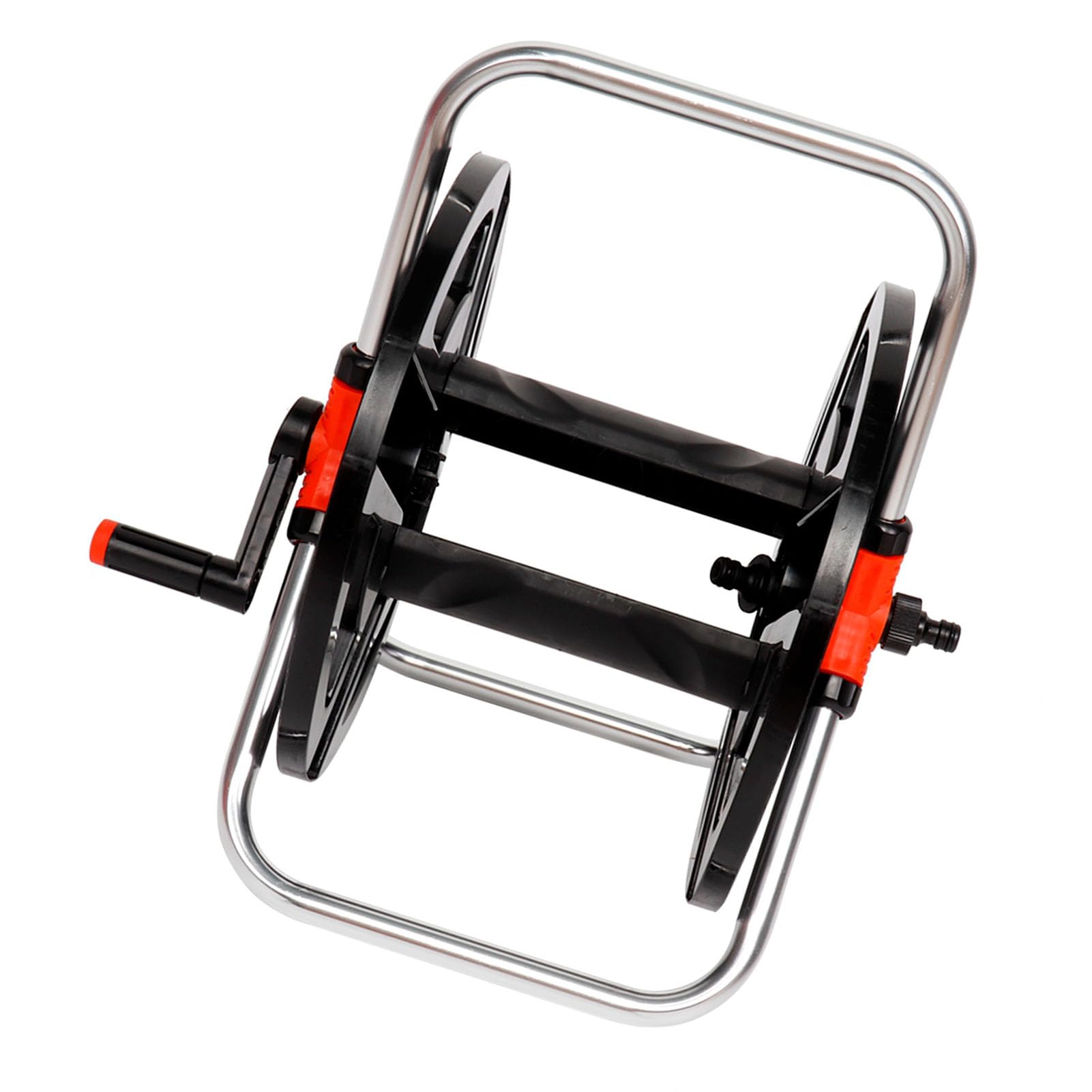 Water Pipe Roll Roll, 35 metros Estante de almacenamiento de tubería de agua, rejilla de almacenamiento de cuerda de carrete de manguera para jardín