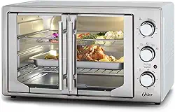 Forno e Fritadeira Sem Óleo Oster 42L French Door 2 em 1-127V