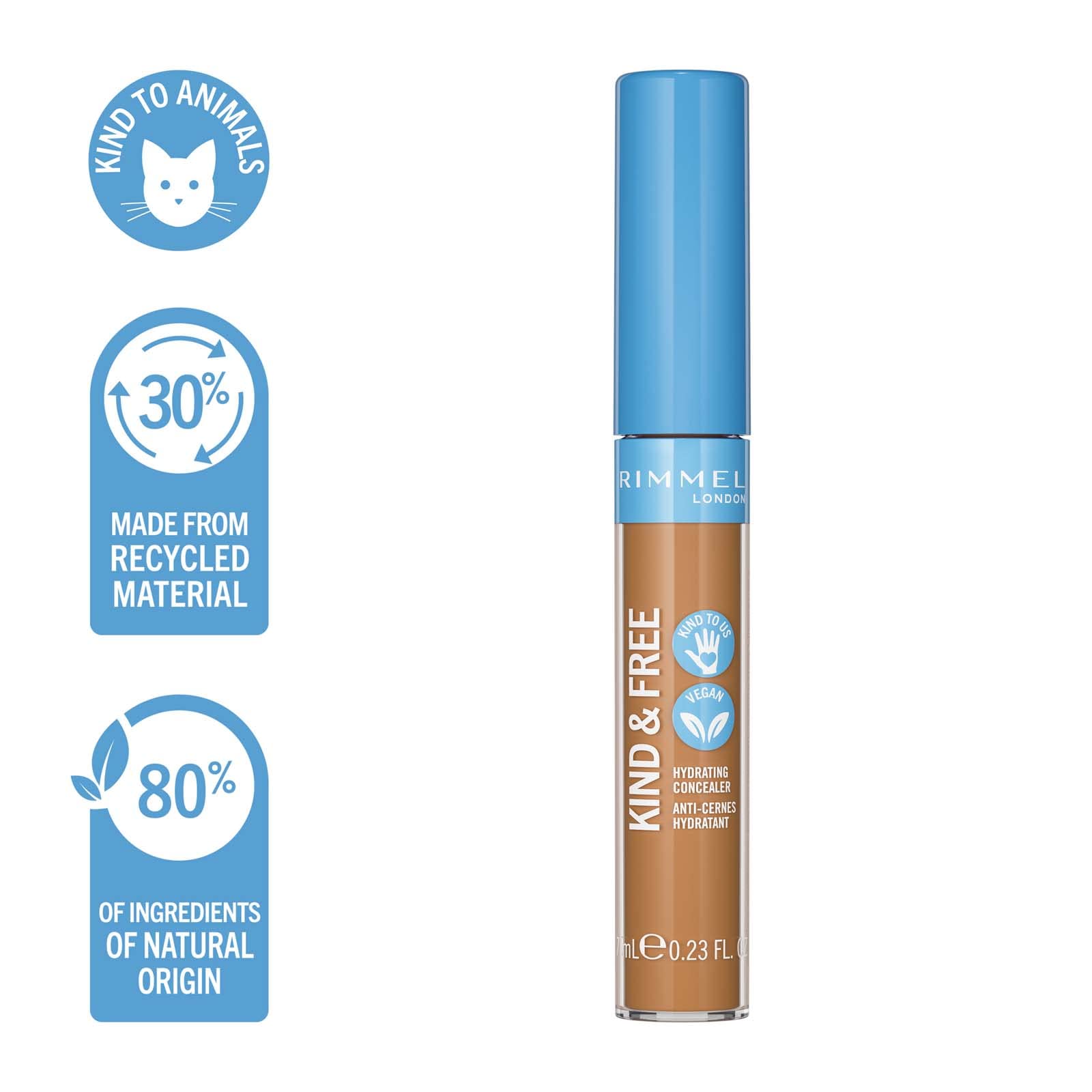 3x Rimmel London Kind & Free Correttore Liquido 040 Tan - 3 Correttori