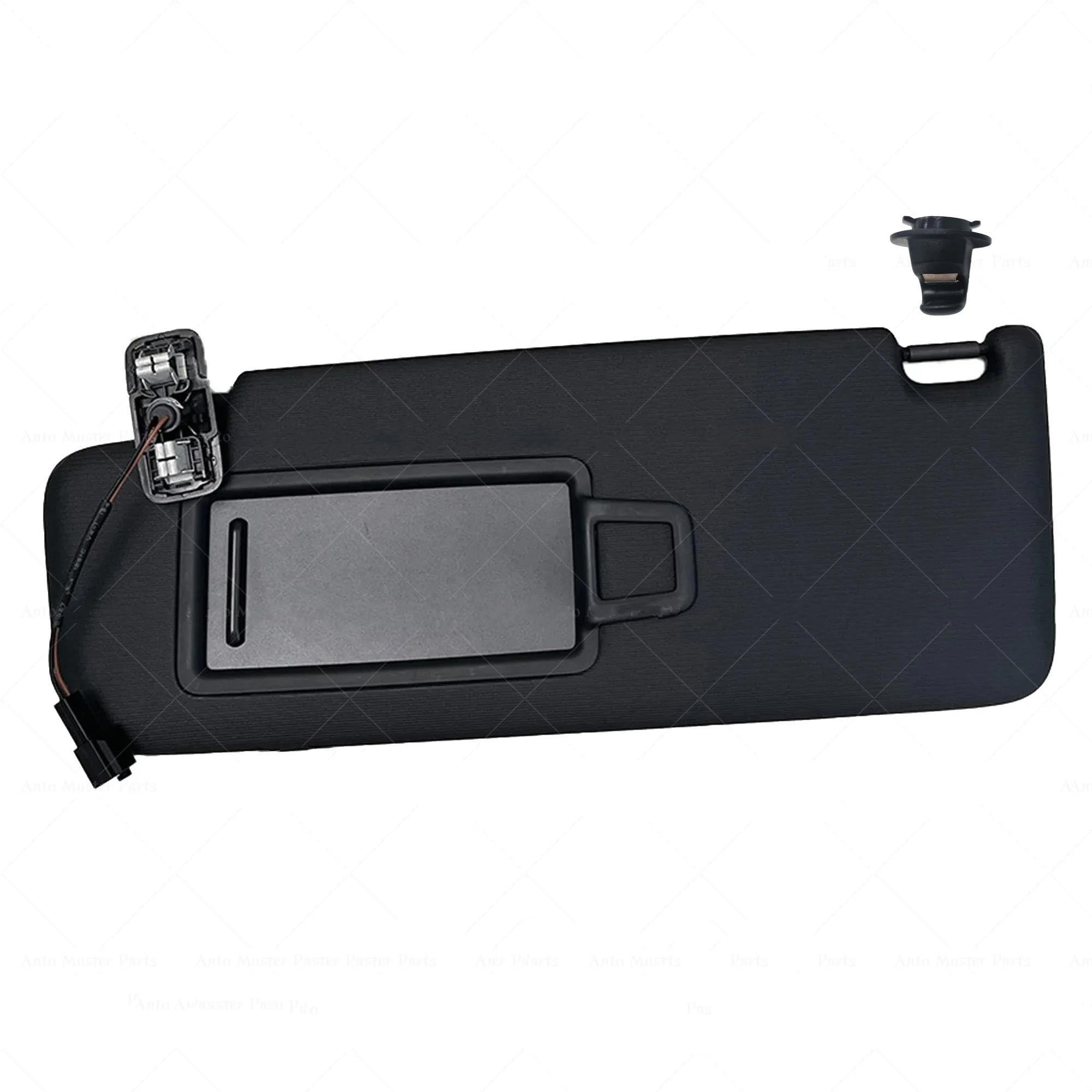 Tendine Parasole Auto Visiera parasole per SEAT Ibiza ST per Ateca per Arona 2010-2022 2023 2024 2025 Parasole Parabrezza(Black Left)