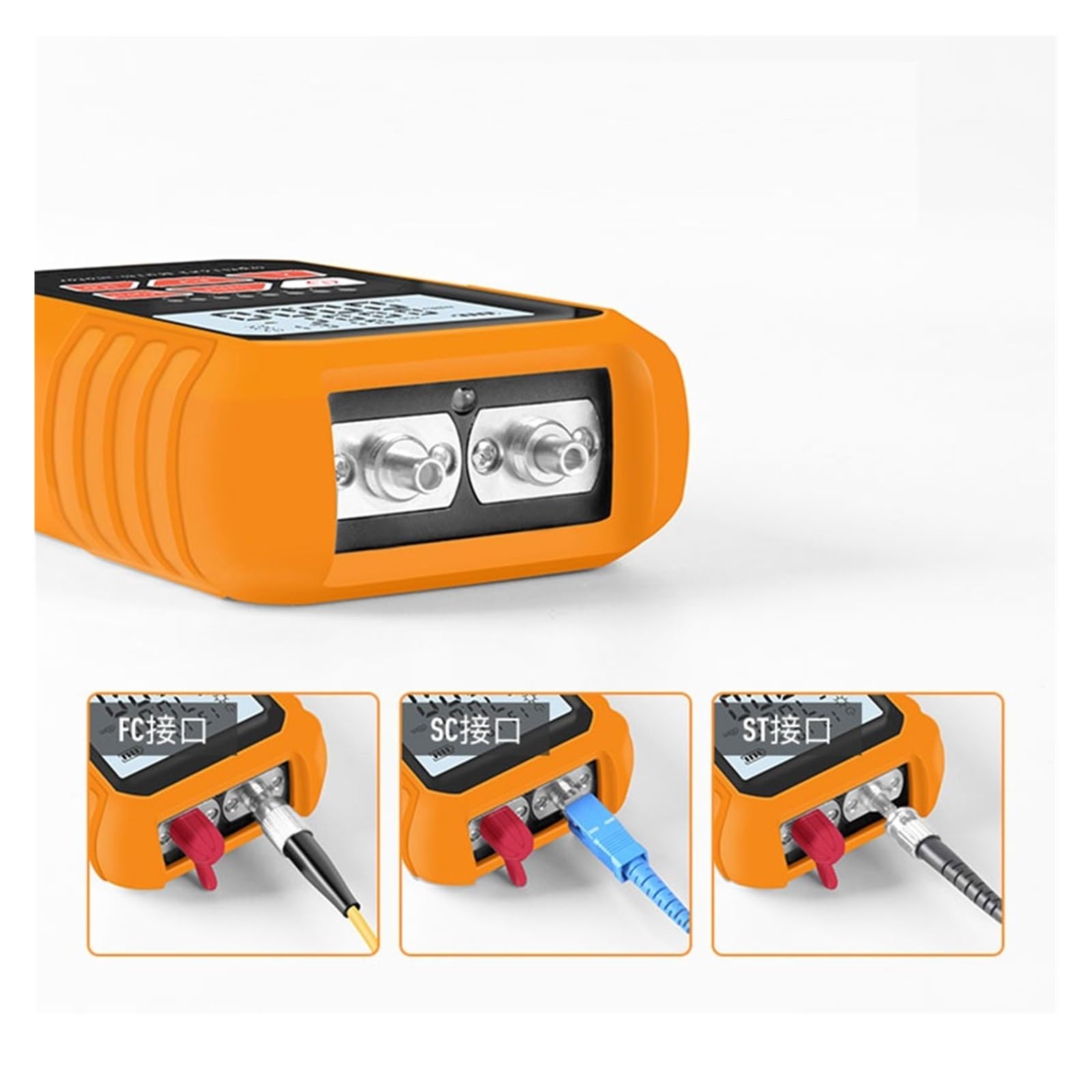 Testeur Fibre Optique Compteur De Puissance Optique 3 En 1, Localisateur Visuel Défauts, Test Câbles Réseau, Testeur Fibres Optiques Otdr 1mw Avec 5km