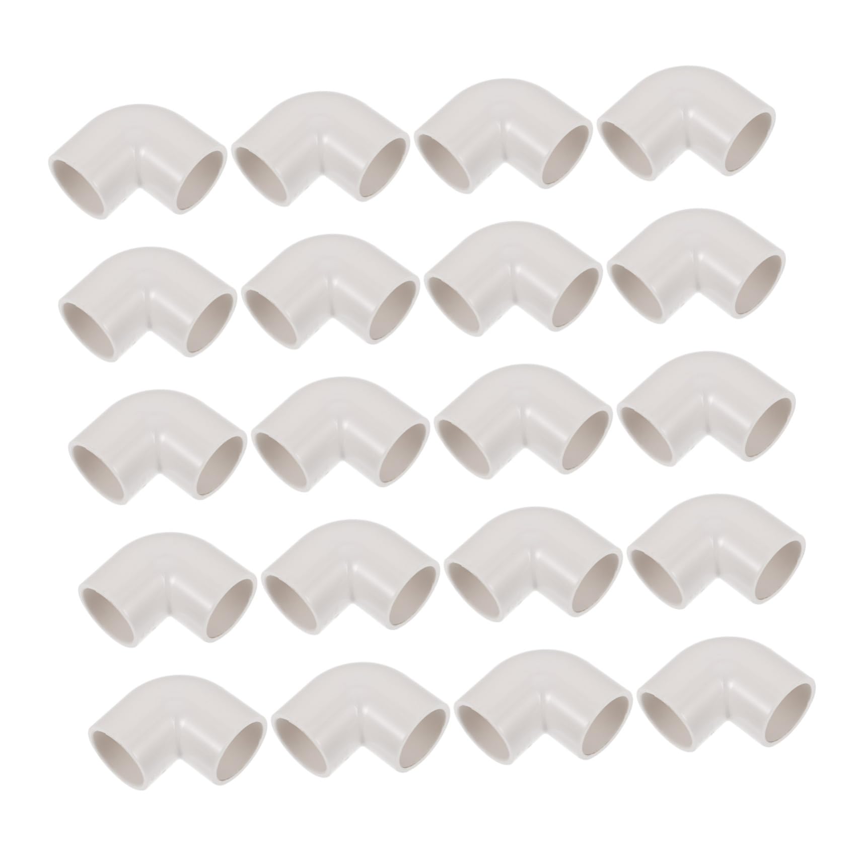 Mikikit Conector De Jardín De Adaptador De Manguera Accesorios De Fittings Plásticos Resistentes Y Duraderos 20 Piezas*4