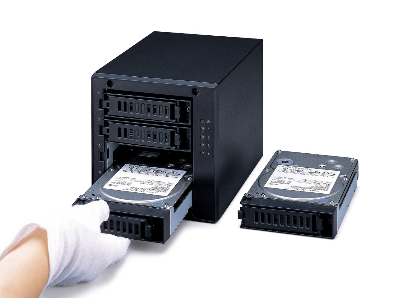 Buffalo Drive Station Quad Disque Dur Externe 8,9 cm (3,5 "), 4 x SATA 24 to