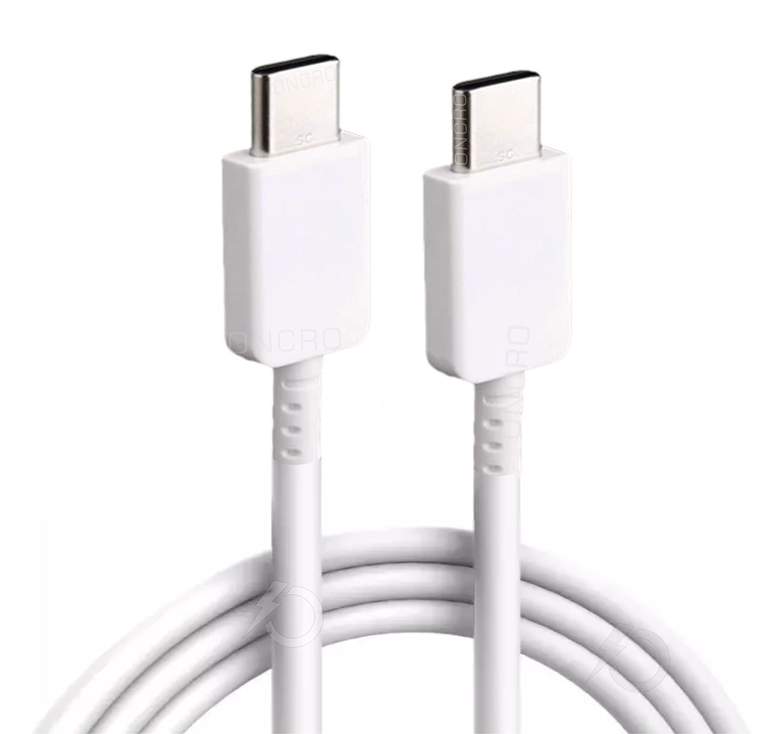 ONCRO® Compatible usb type c to type c cable data , adaptive c to c type cable fast charging Samsung , 25 watt charger cable type c Samsung , pd charger 25w / 3a for Samsung Galaxy S21 Ultra, S20 S10 lite, Note 20 10 Z Flip 3, Z Fold 3 5G (B092TGPXTP) Amazon Price History, Amazon Price Tracker