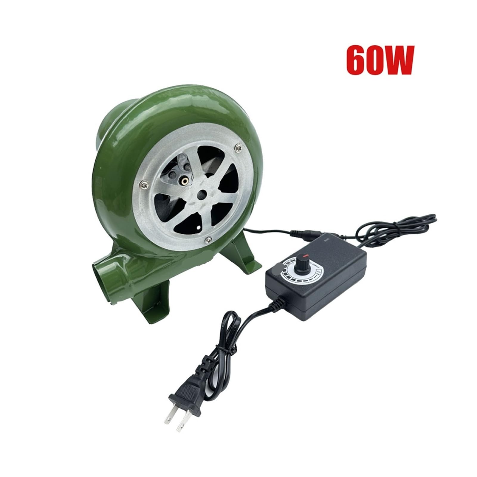 Ventilateur électrique for barbecue, adapté aux mini-forges de forgeron avec adaptateur vitesse Usage domestique