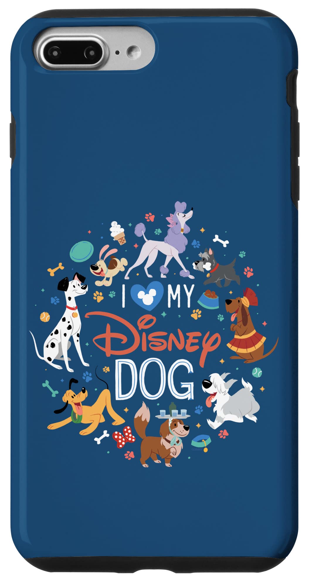 Coque Disney iPhone 7 Plus antichoc pour éviter les rayures au dos du téléphone - 4