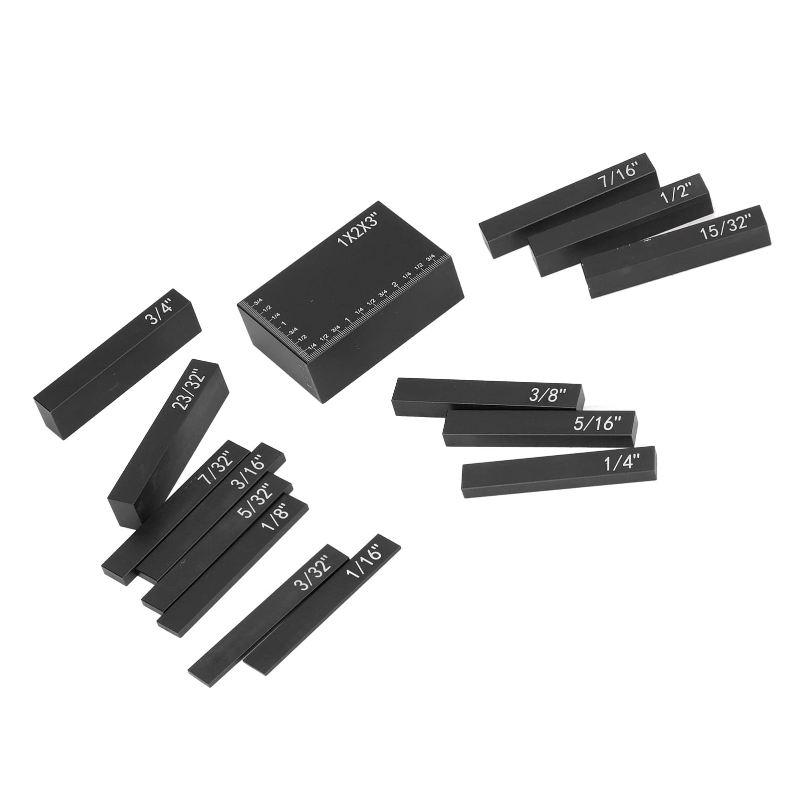 Woodworking Gauge Blocks Precision Aluminum Alloy Setup Bars for
