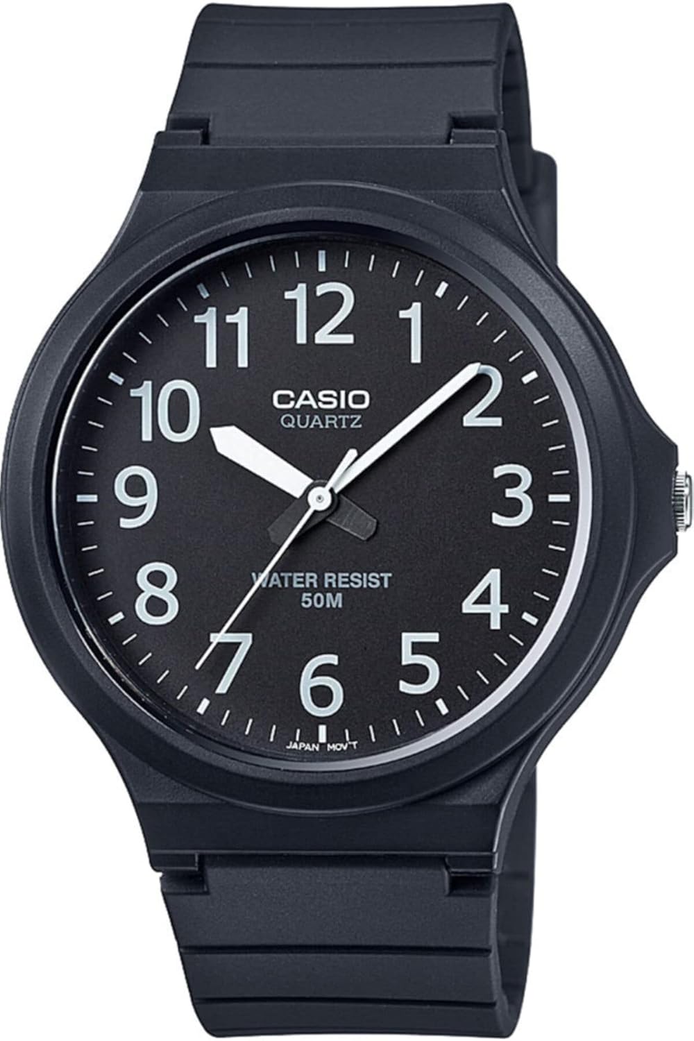 Relógio Masculino Casio Analógico MW2401BVDF – Preto