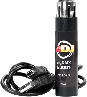 ADJ Products, MYDMX Buddy, Entry Level DMX Hardware Dongle Compatible with MYDMX 2.0 Software MYD858