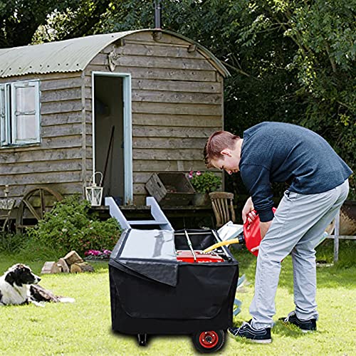 ZTTXL Generator Tent Running Cover, Ultra Heavy Duty Tarpaulin Enclosure, Outdoor Portable All-Weather Generator Rain Shelter for Most 3500w-12000w generators