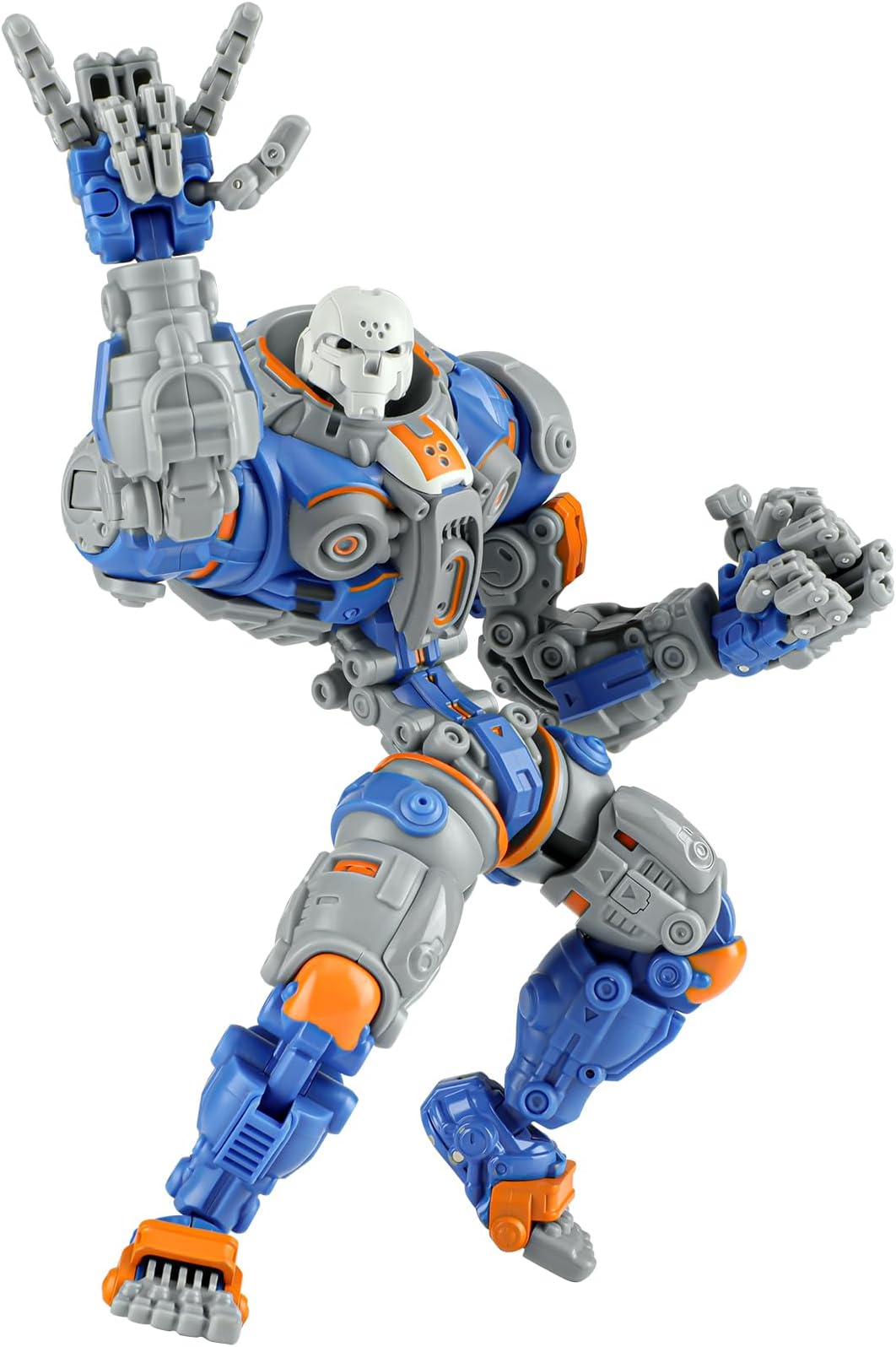 Action Figures Multi-Jointed Movable Robot Toy, Science Fiction Mecha Model Player Collection Model Multi-Articular Action Figures for Desktop Decorations
