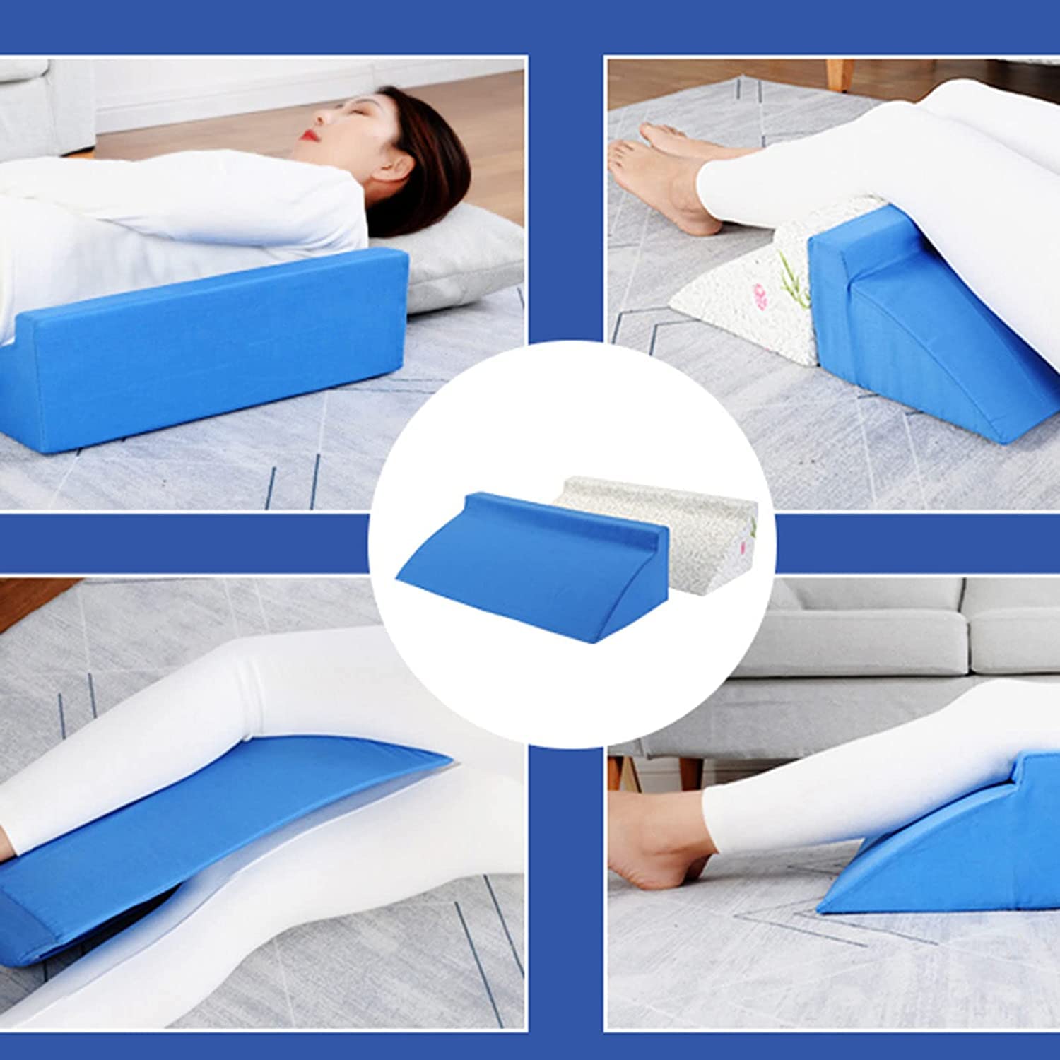 Amazon｜ウェッジ枕、スリーピングフォームウェッジベッド傾斜枕 30 度