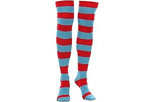 Thing One Socks: The Knee-High Wonders of Seussical Style