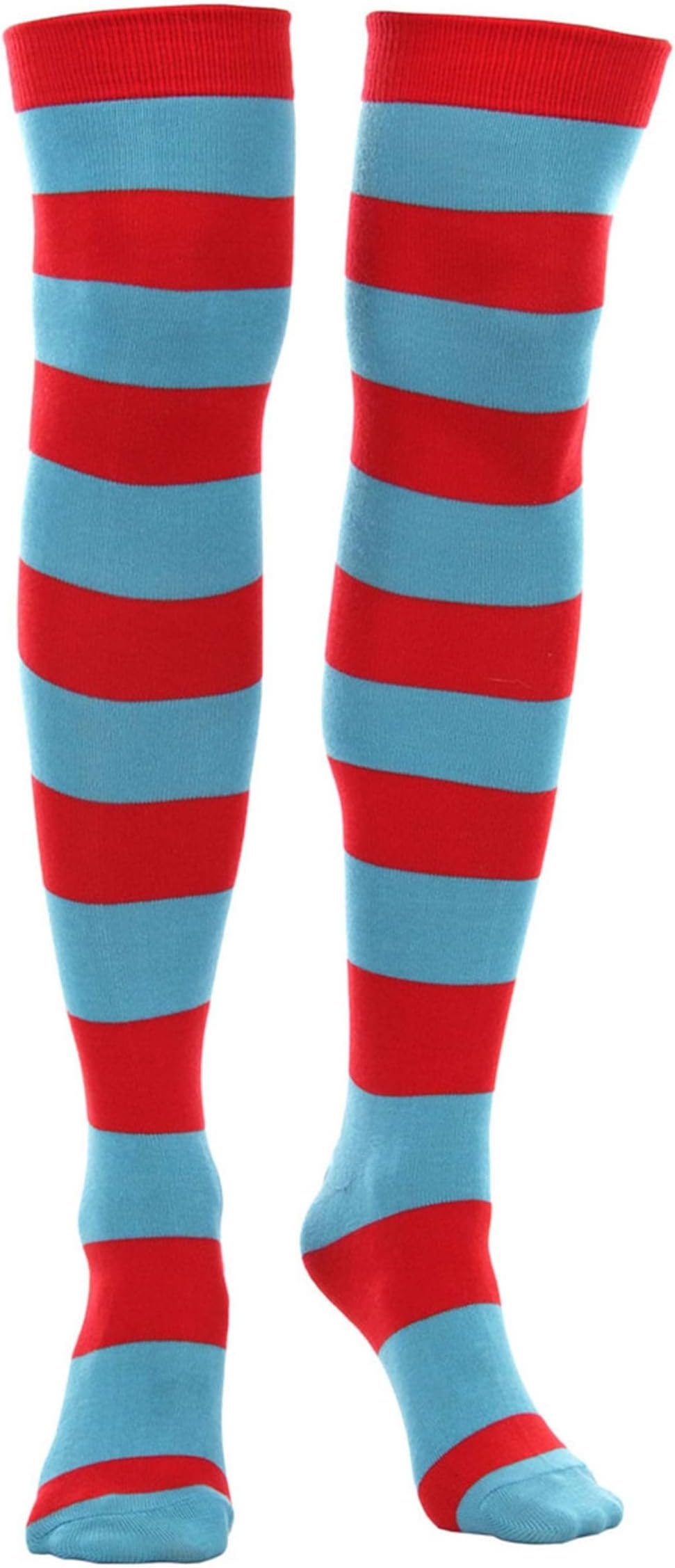 elope Thing 1/2 Striped Knee Highs