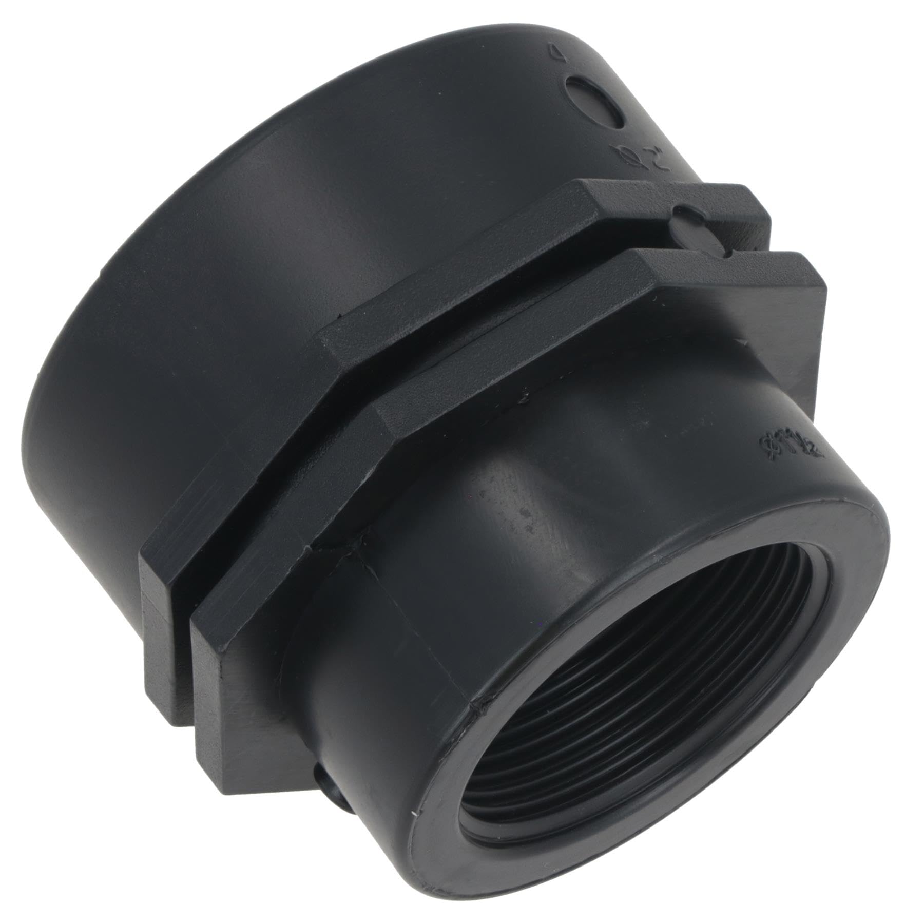 Polypropylene PP Female Threaded Pipe Reducing Socket 2in – 1-1/2in BSP 1pc