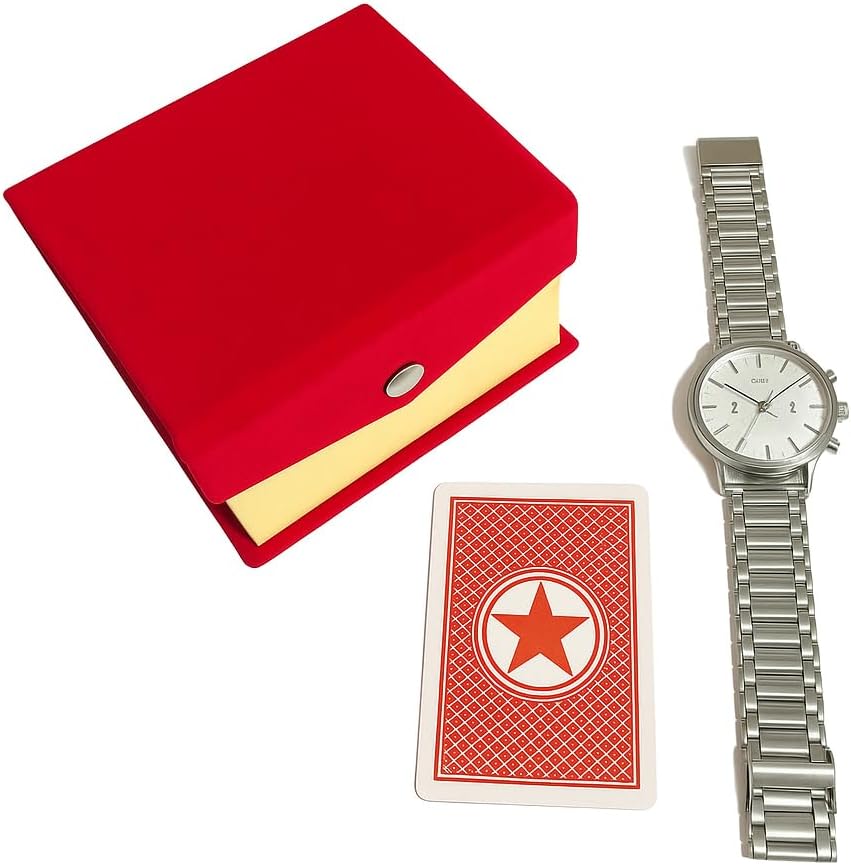 MilesMagic Magician’s Card to Watch Magic Trick | Visually Transform Playing Cards into Wrist Watch | Real Illusion Street or Stage Mentalism Close-Up Gimmick