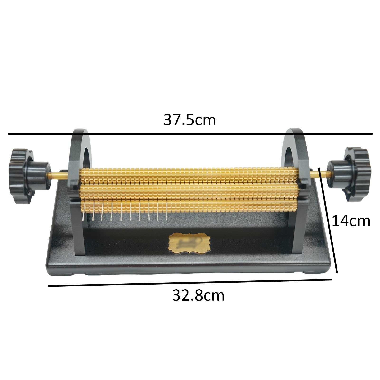 Plisado ajustable con 24 filas, agujas de coser y kit de herramientas, con cierre ajustable, profundidad y 47 posiciones de aguja, ideal para costura de disfraces y manualidades