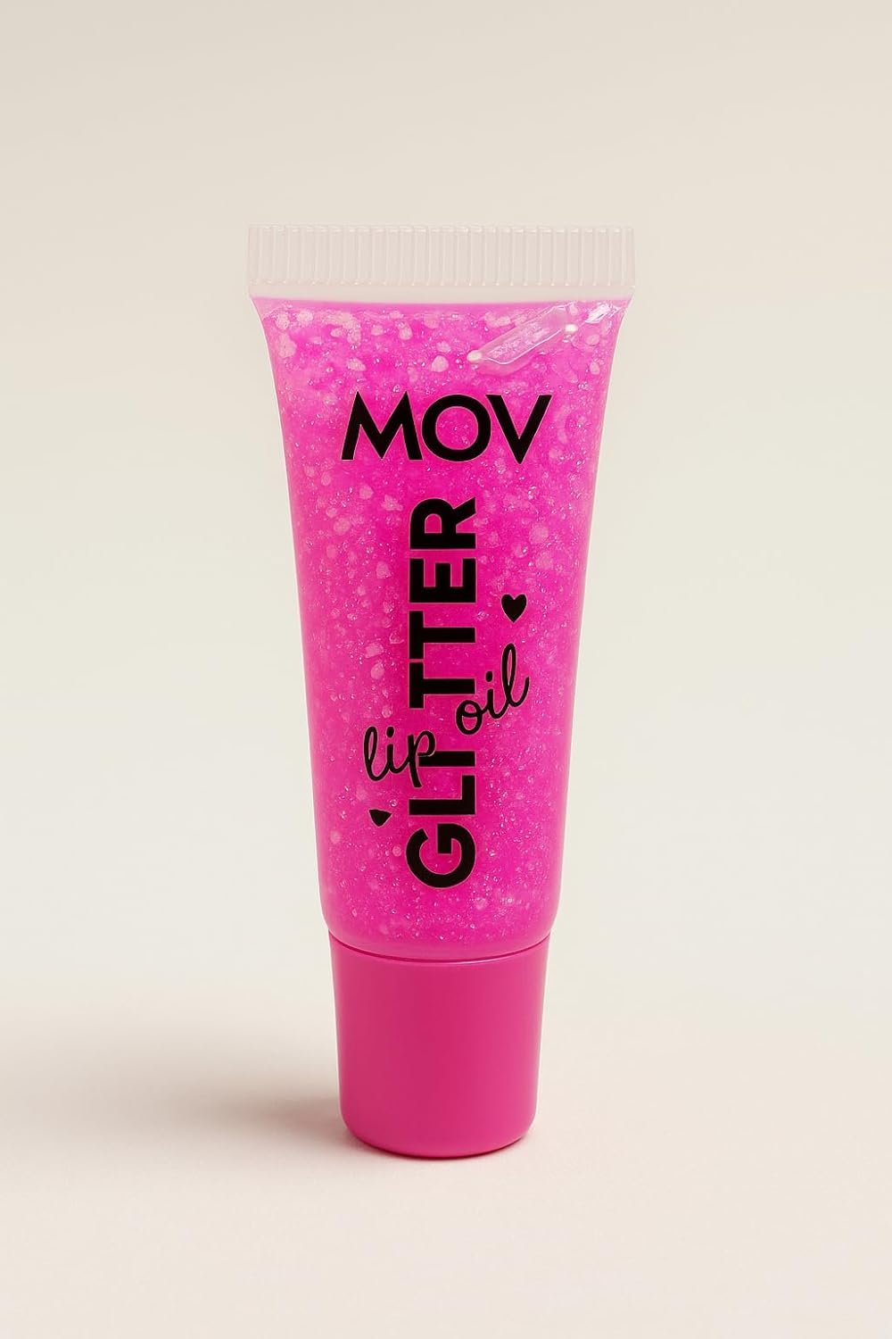 MOV Glitter Lip Gloss No:05 Fuşya – Simli Fuşya Renkli Dudak Parlatıcısı – Uzun Süre Kalıcı & Yüksek Işıltı