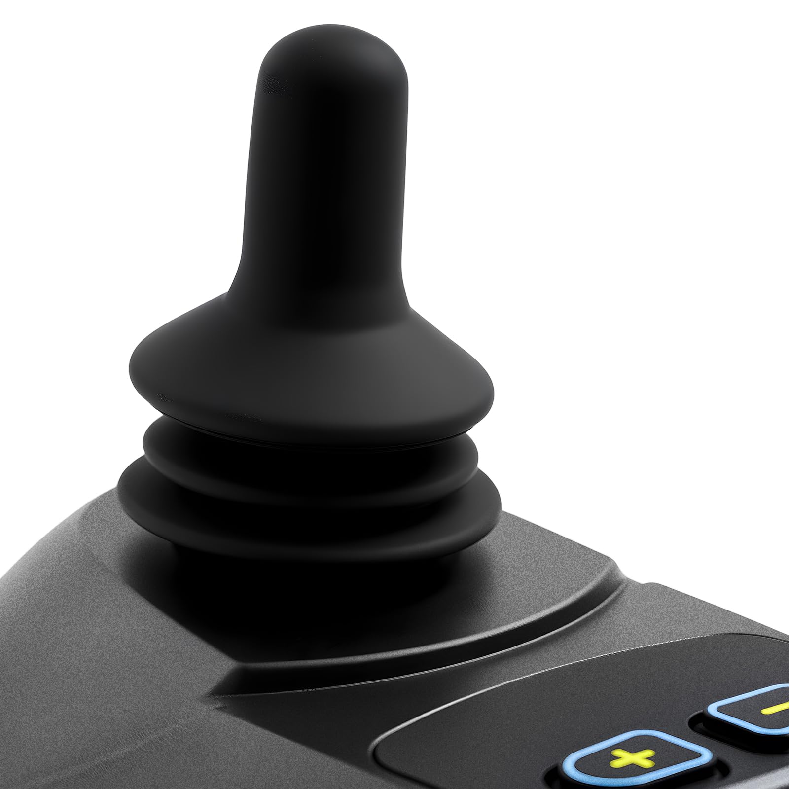 Joystick Silla de Ruedas Eléctrica, Controlador Joystick Silla de Ruedas, Controller Silla de Ruedas 50A, 360°, Arranque Progresivo, Freno Rampa, Aluminio ABS, 19x9.3x8.8cm, Interior Exterior