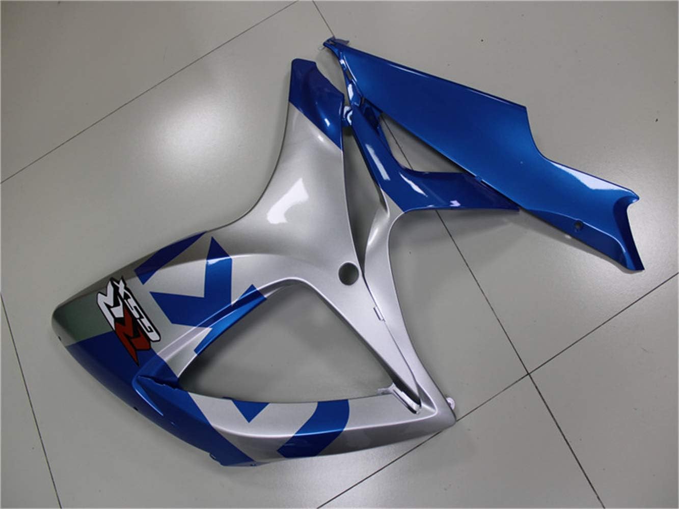 Fairing Blue Silver Fit for Suzuki 2006 2007 GSXR 600/750 Injection ABS Bodywork New Aftermarket Bodyframe Kit Plastic 06 07 GSX-R 600 750 Y124
