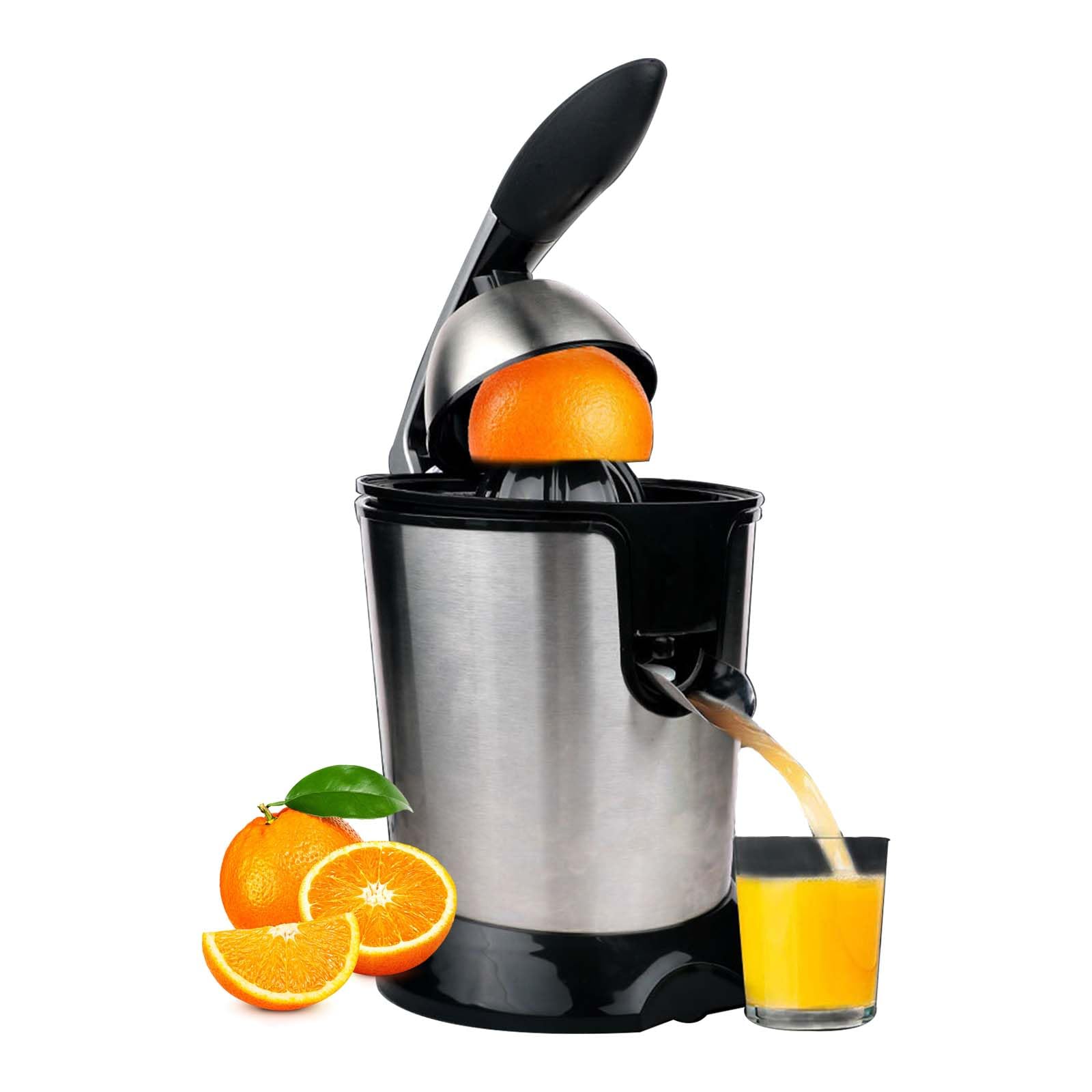 Spremitore per canna da zucchero, spremiagrumi elettrico per agrumi, spremiagrumi a masticazione automatica per frutta, spremiagrumi portatile in acciaio inossidabile per lime, pompelmo e li