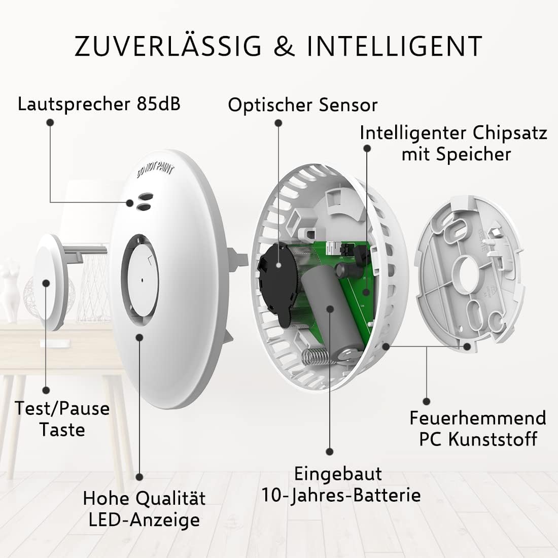 ELRO FZ5010R Internal Components Diagram