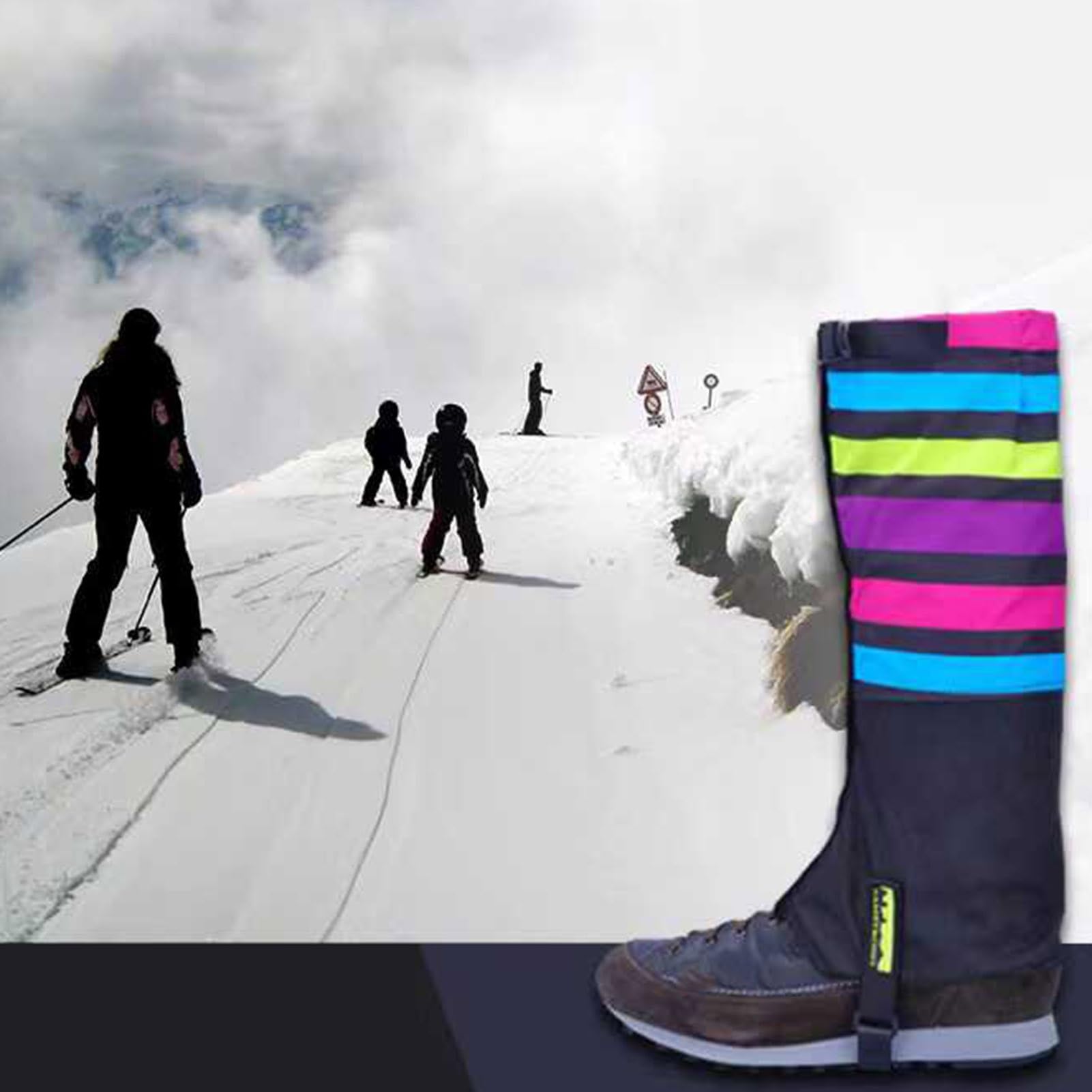 Polainas For Hombres Y Mujeres, Polainas Cálidas For Exteriores, Calentadores De Piernas For Montañismo, For Esquiar En La Nieve En La Montaña, Caminar, Escalar Rocas, Cazar
